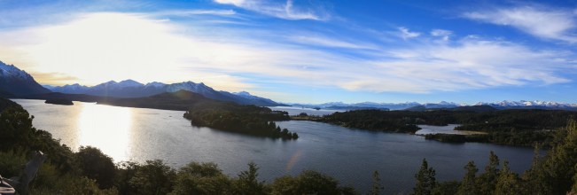 View from the top of our bike ride... and I thought SF was hilly...