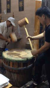 Making peanut brittle in the most authentic way possible!