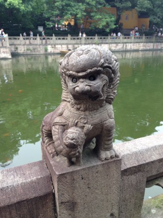 Stone Lion from Hangzhou