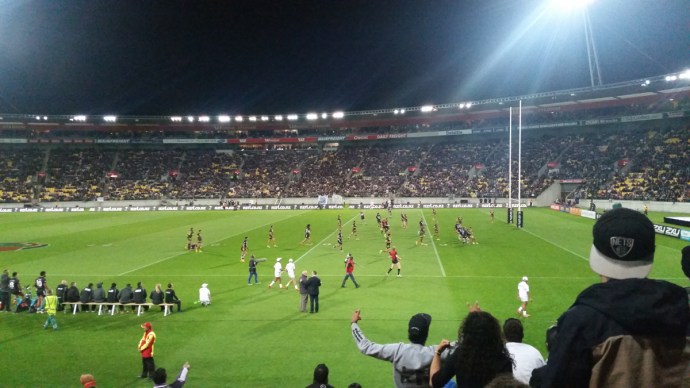 It was impressive checking out how fast these guys collided with one another, not even wearing any pads