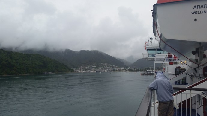 Gliding into the Sounds near Picton