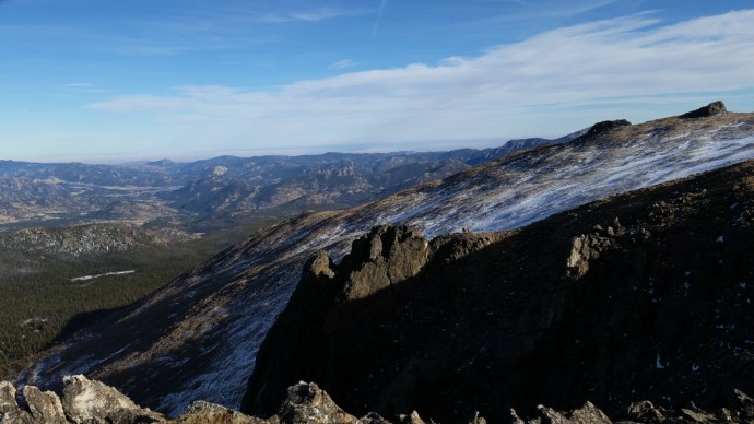 The view from the top of Flattop