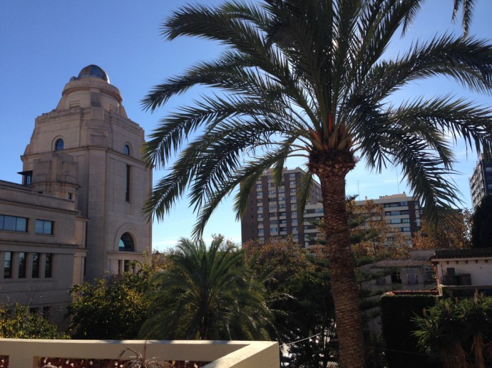 View from the rooftop of the escuela