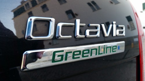 The Skoda Octavia GreenLine edition... my station wagon for the trip that gets 50 mpg!