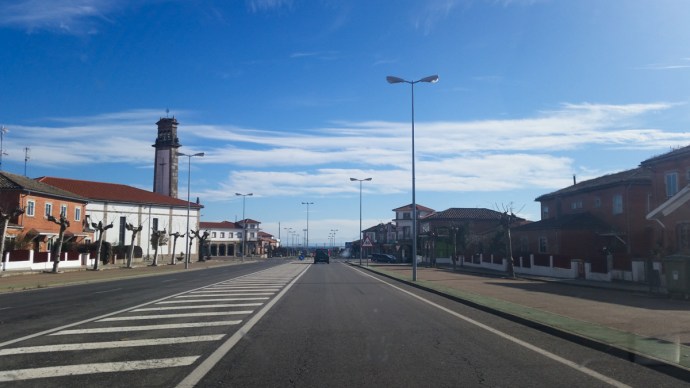 The border between Portugal and Spain.  You pretty much just have to slow down for like 100 yards, that's it.