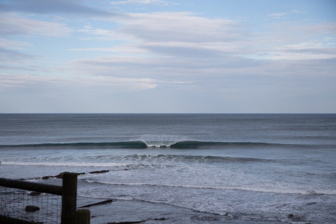 Ogella is a very nice A-frame wave, reminiscent of Trestles although perhaps with more of an edge to it