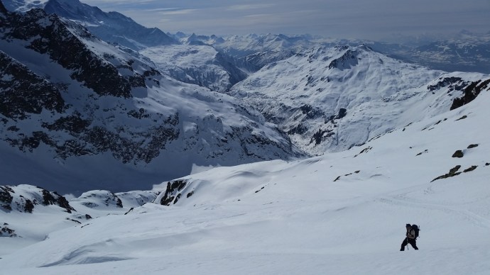 The backcountry heaven behind Col du Crouches