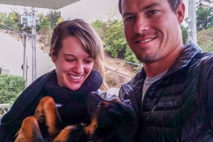 Matti and me with Bella