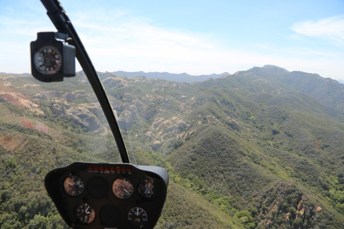 The Santa Monica "mountains"